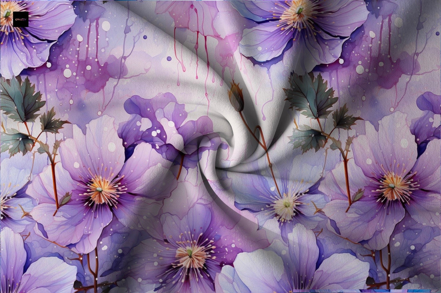 Flieder Farbene Blümchen Wintervorbestellung